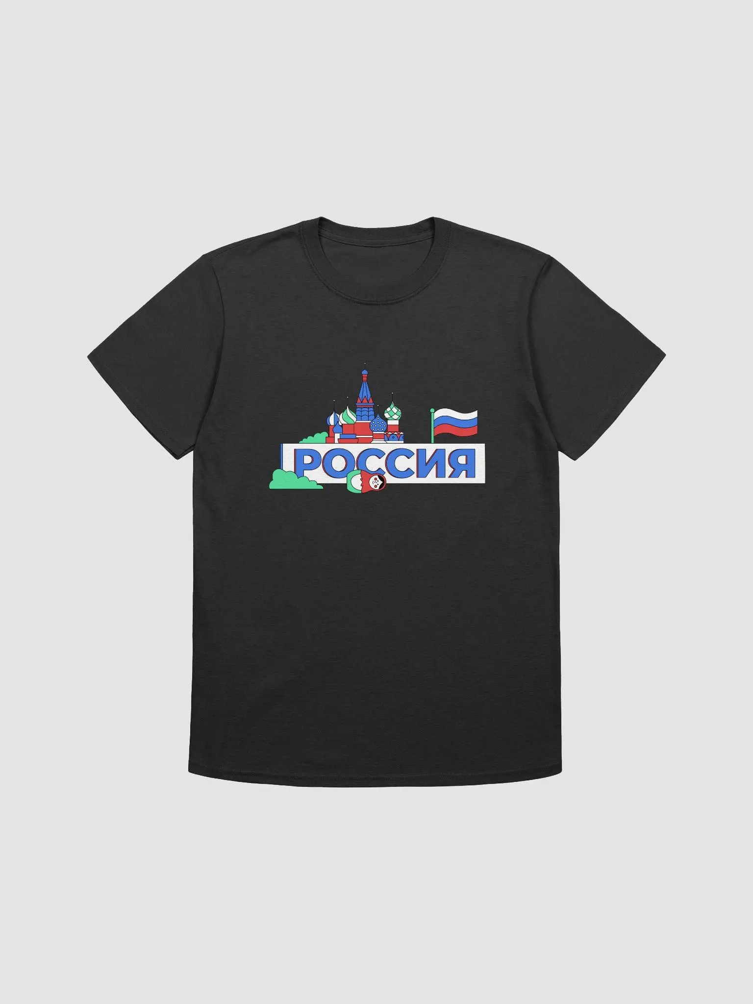 Russia Stylized Unisex T-Shirt product image (1)