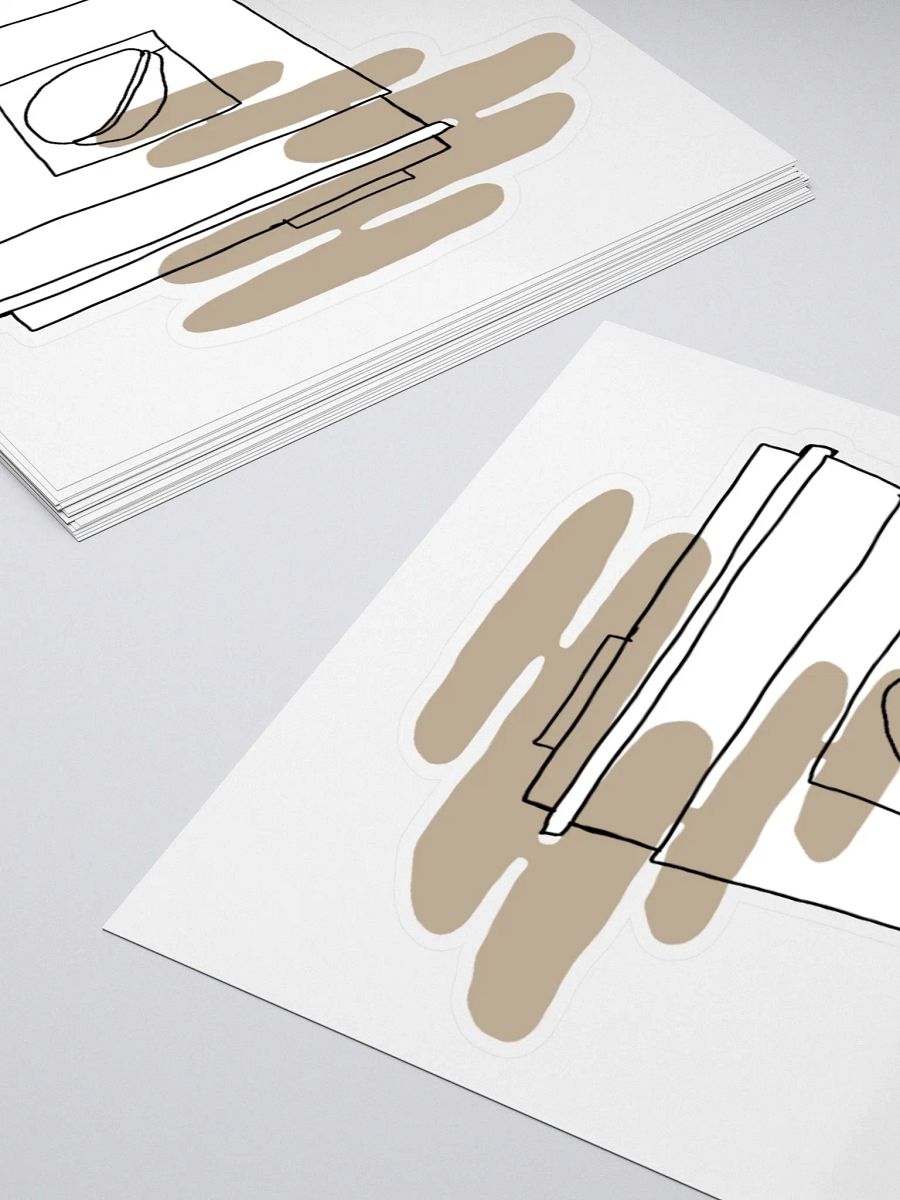 Coffee Drink Sticker Japandi product image (4)