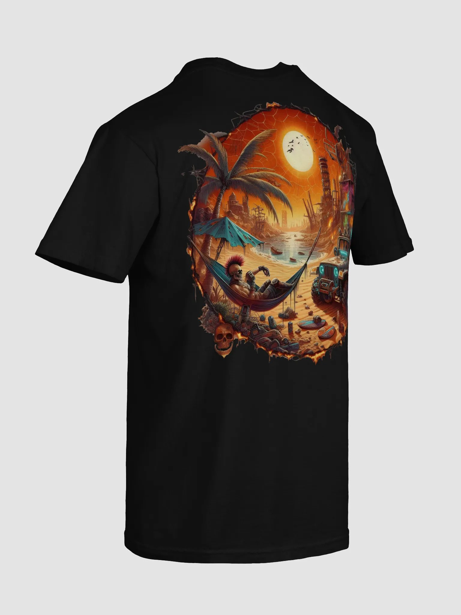 Wasteland Warrior Tee – Post-Apocalyptic Desert Vibes product image (8)