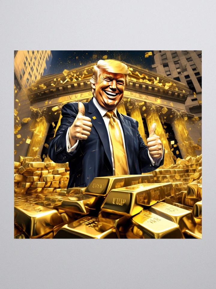 Make America Rich Again Sticker product image (1)