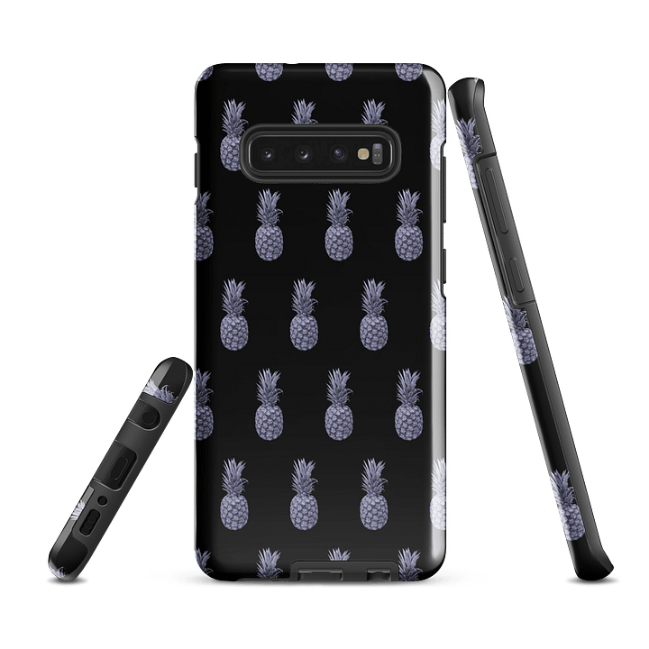 Monochrome Pineapple Samsung® Tough Case Black product image (5)