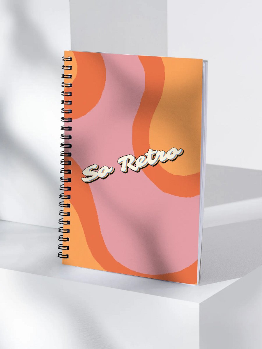 "So Retro" Spiral Notebook product image (4)