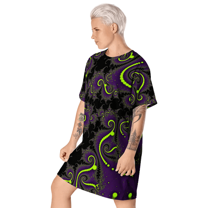 Fractal Dress/Tunic - Acid Nights product image (2)