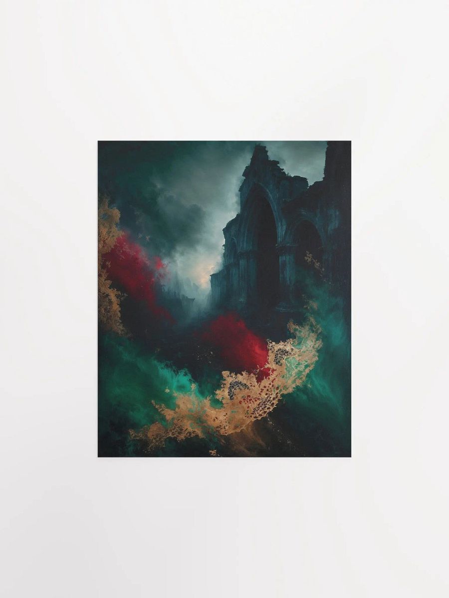 Ethereal Ruins Matte Poster product image (3)