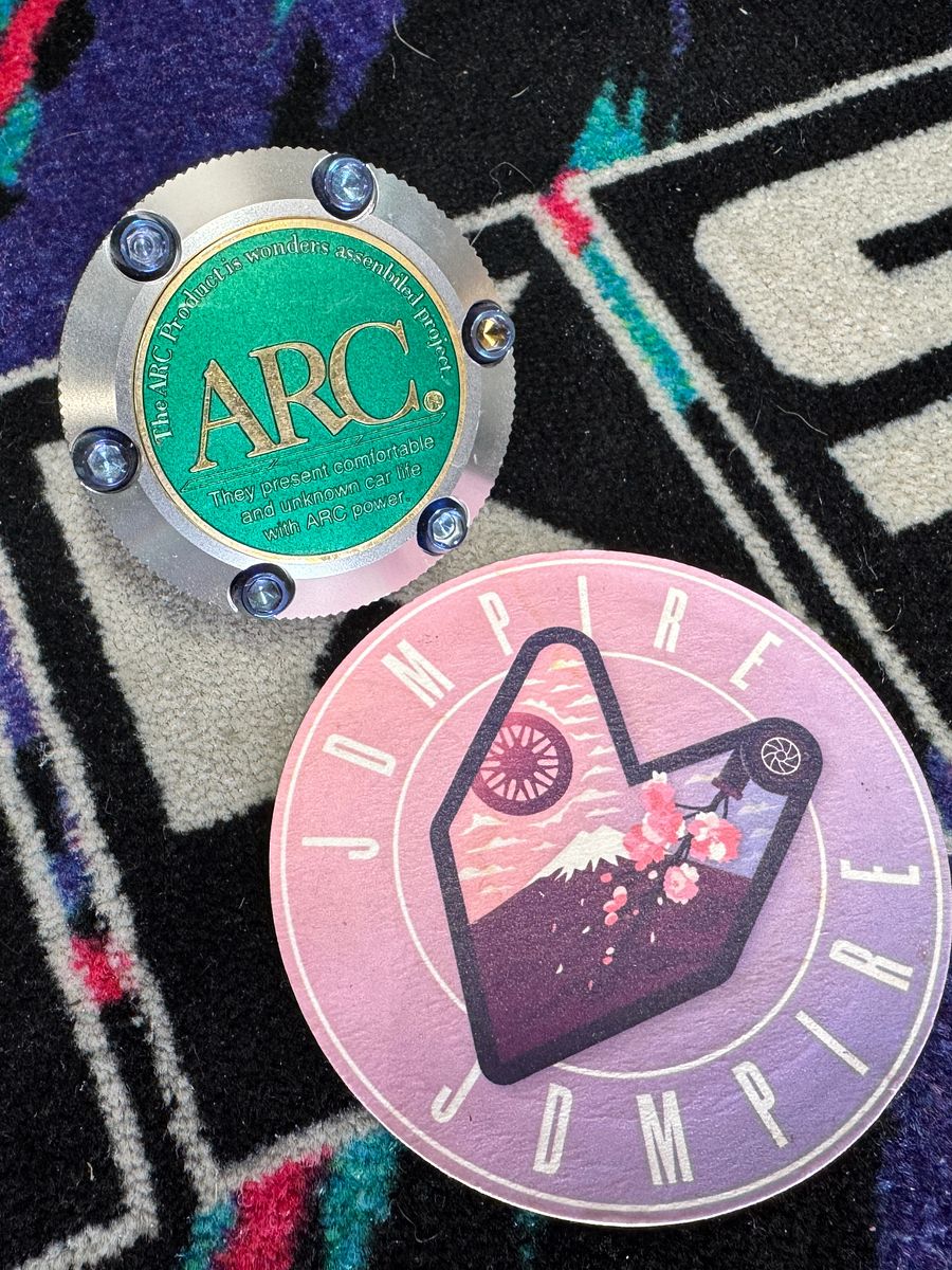 ARC Oil Cap - Silver with Titanium - New - Nissan product image (3)