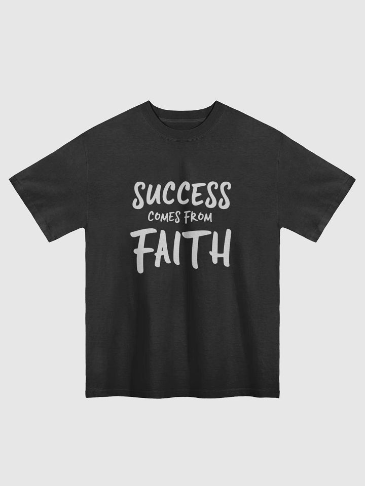 Unlock Your Inner Belieber Power: Success Comes From Faith – The Ultimate Justin Bieber Inspired T-Shirt to Transform Your Life! product image (1)