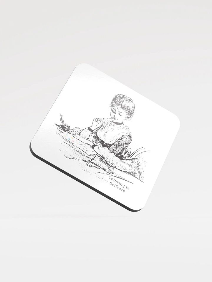 Coloring Selfcare Coaster product image (1)