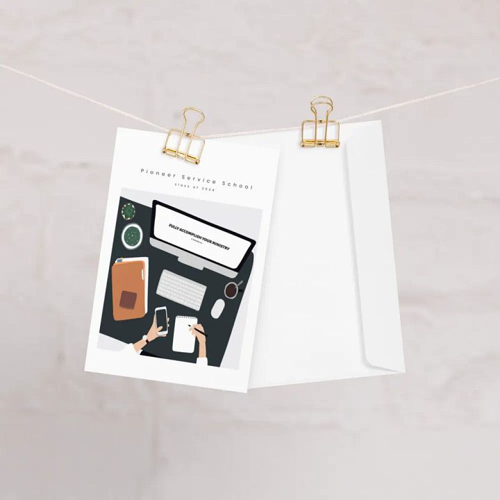 Pioneer Service School | Class of 2024 | Greeting Card product image (1)