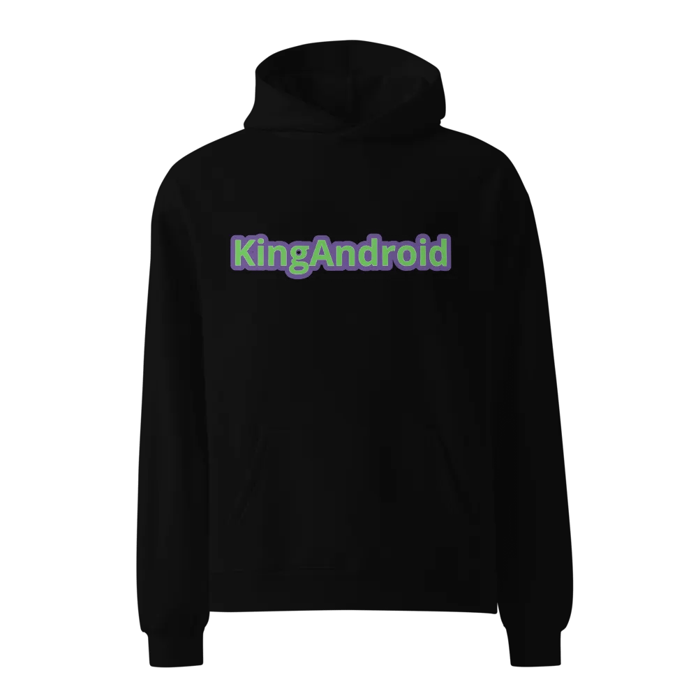 Purple and Green KingAndroid Hoodie product image (1)