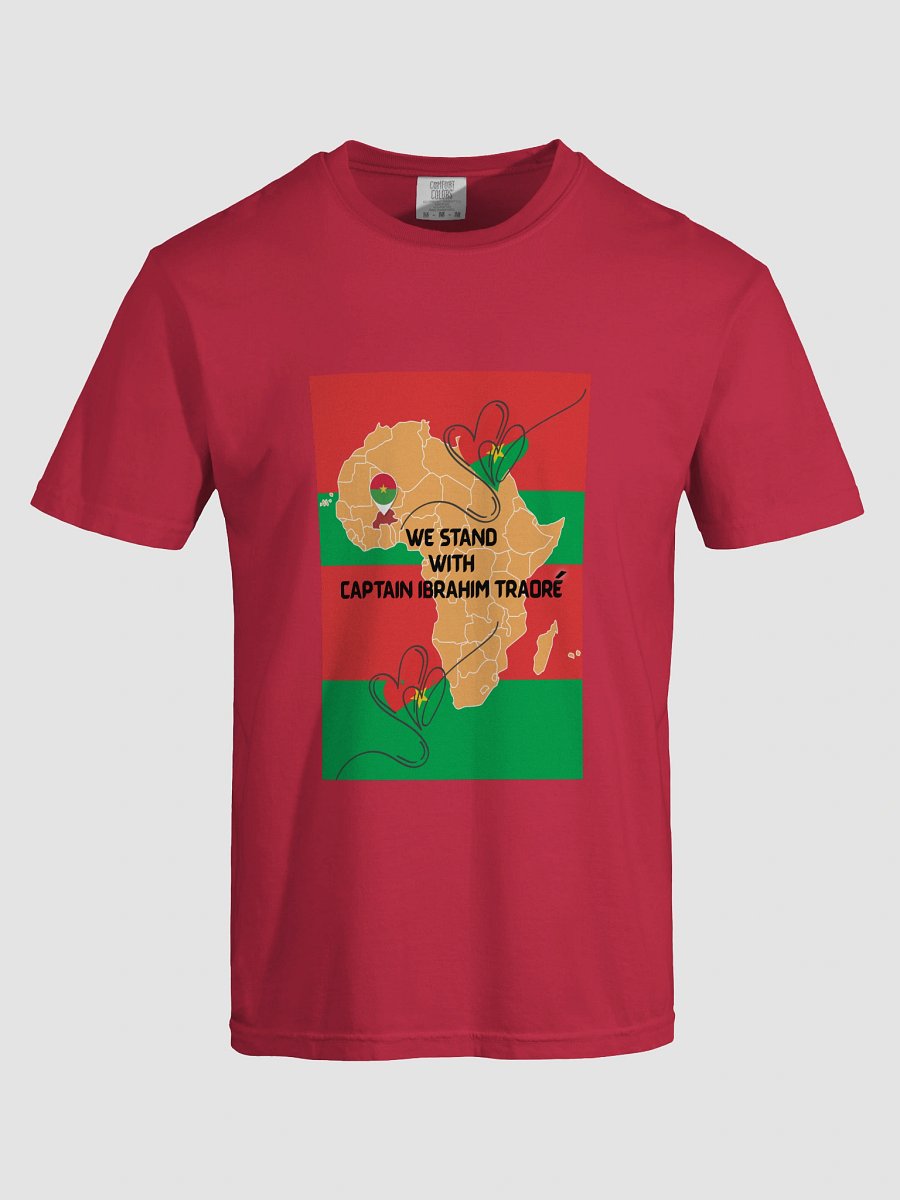 Solidarity With Captain Ibrahim Traoré Men's T-Shirt product image (69)