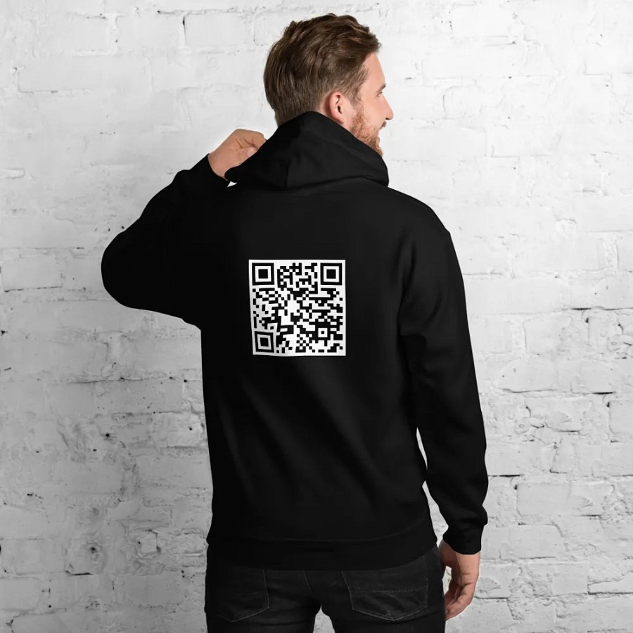 Rick Roll QR Code Hoodie product image (5)