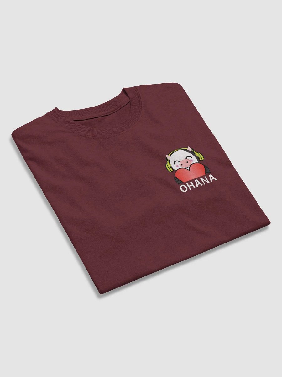 Mr. Moo Moo Ohana Shirt Maroon product image (4)