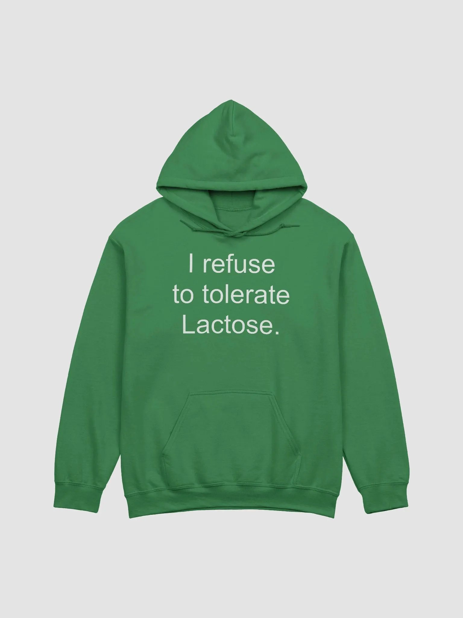 I refuse to tolerate lactose classic hoodie product image (14)
