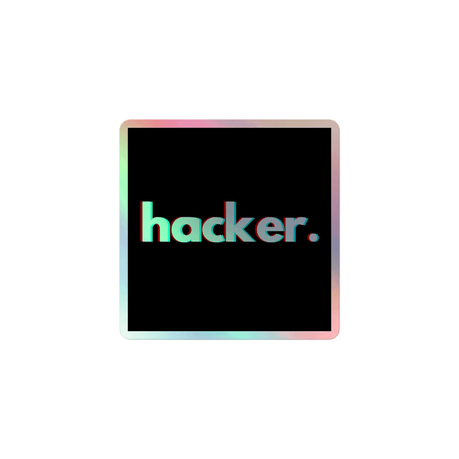 Hackers Sticker product image (1)