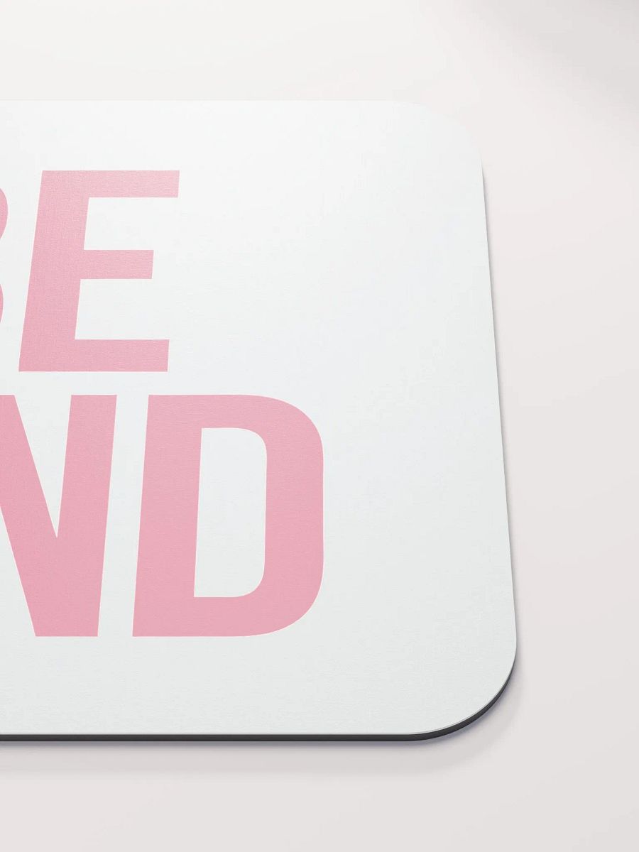 Be Kind Pink Mouse Pad product image (5)