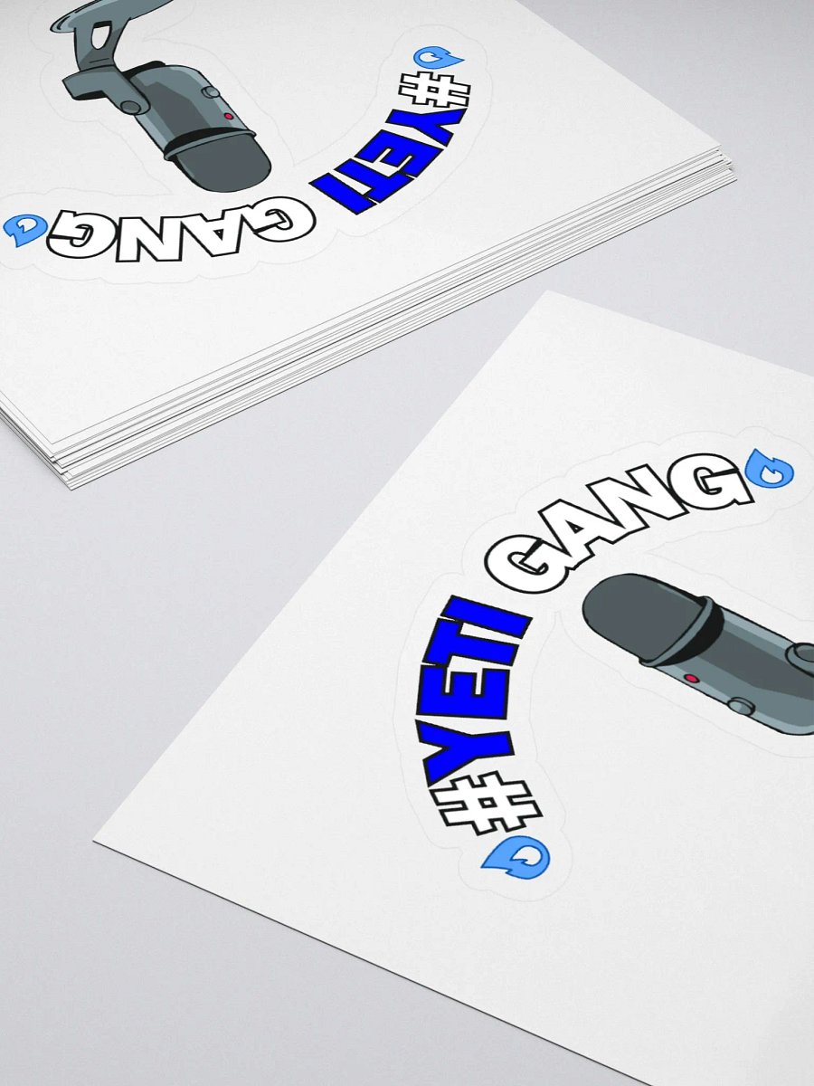 Yeti Gang Vinyl Stickers product image (4)