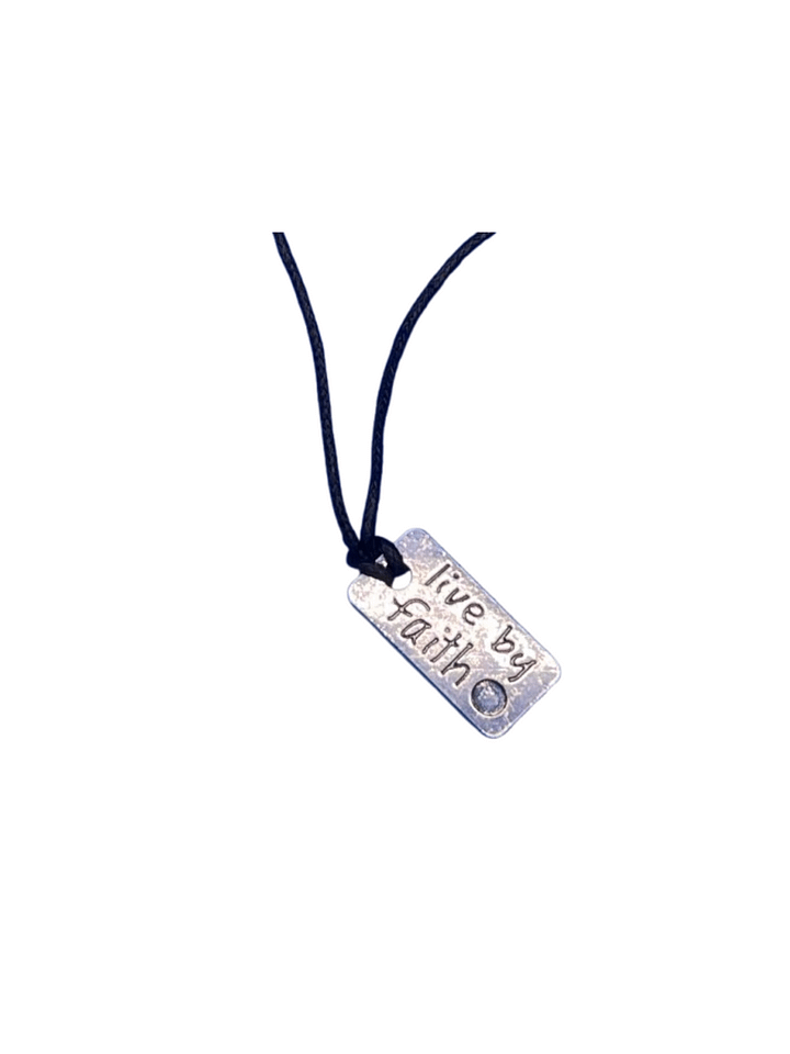 LIVE BY FAITH - NECKLACE product image (1)