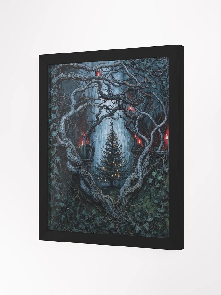 Dark Christmas Pathway Framed Print product image (10)