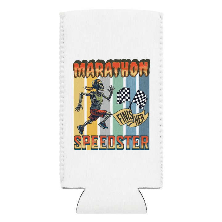Marathon Speedster Skeleton Running Can Cooler product image (2)