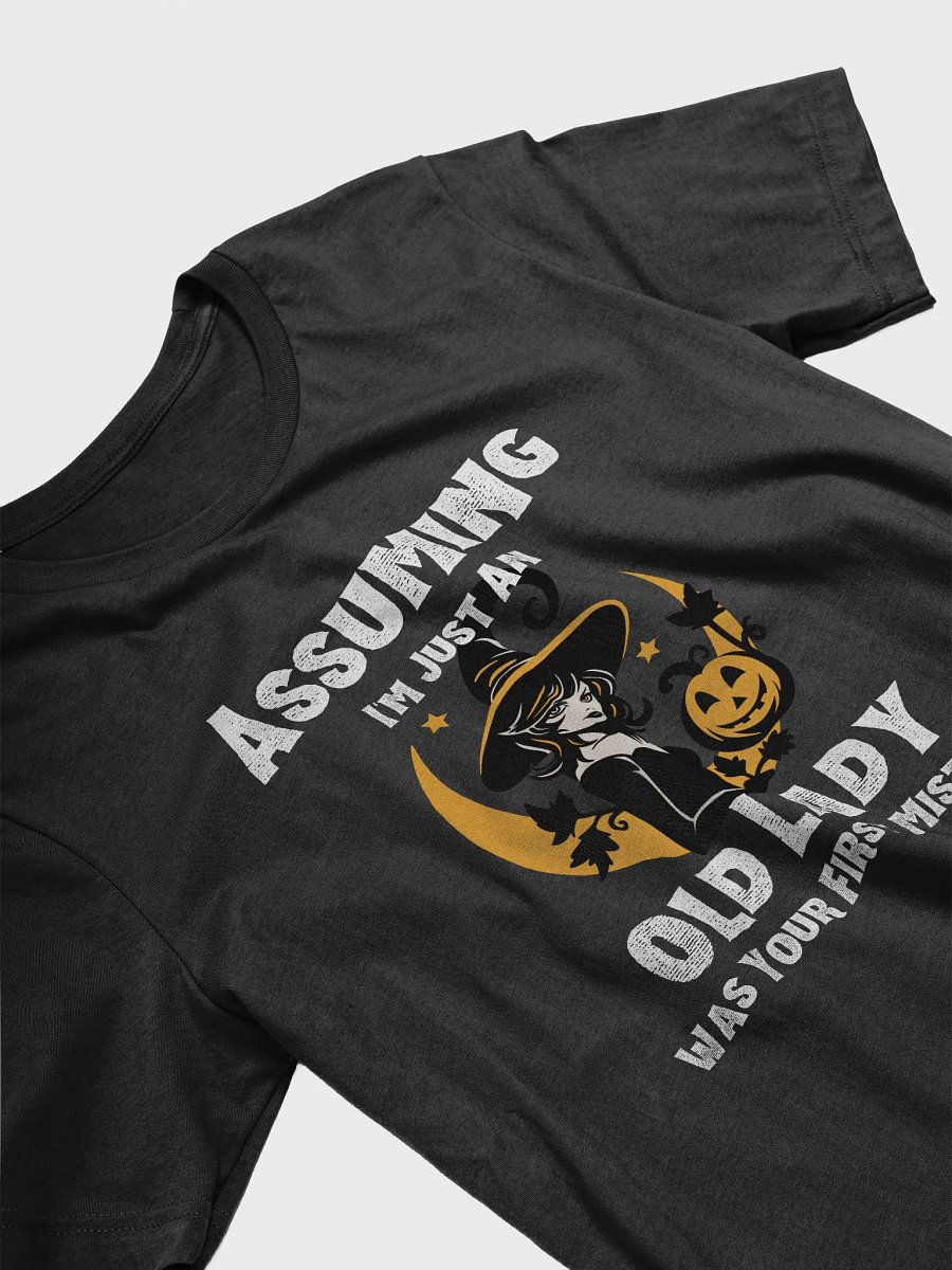 Assuming I'm Just An Old Lady Was Your First Mistake Witch T-Shirt product image (4)