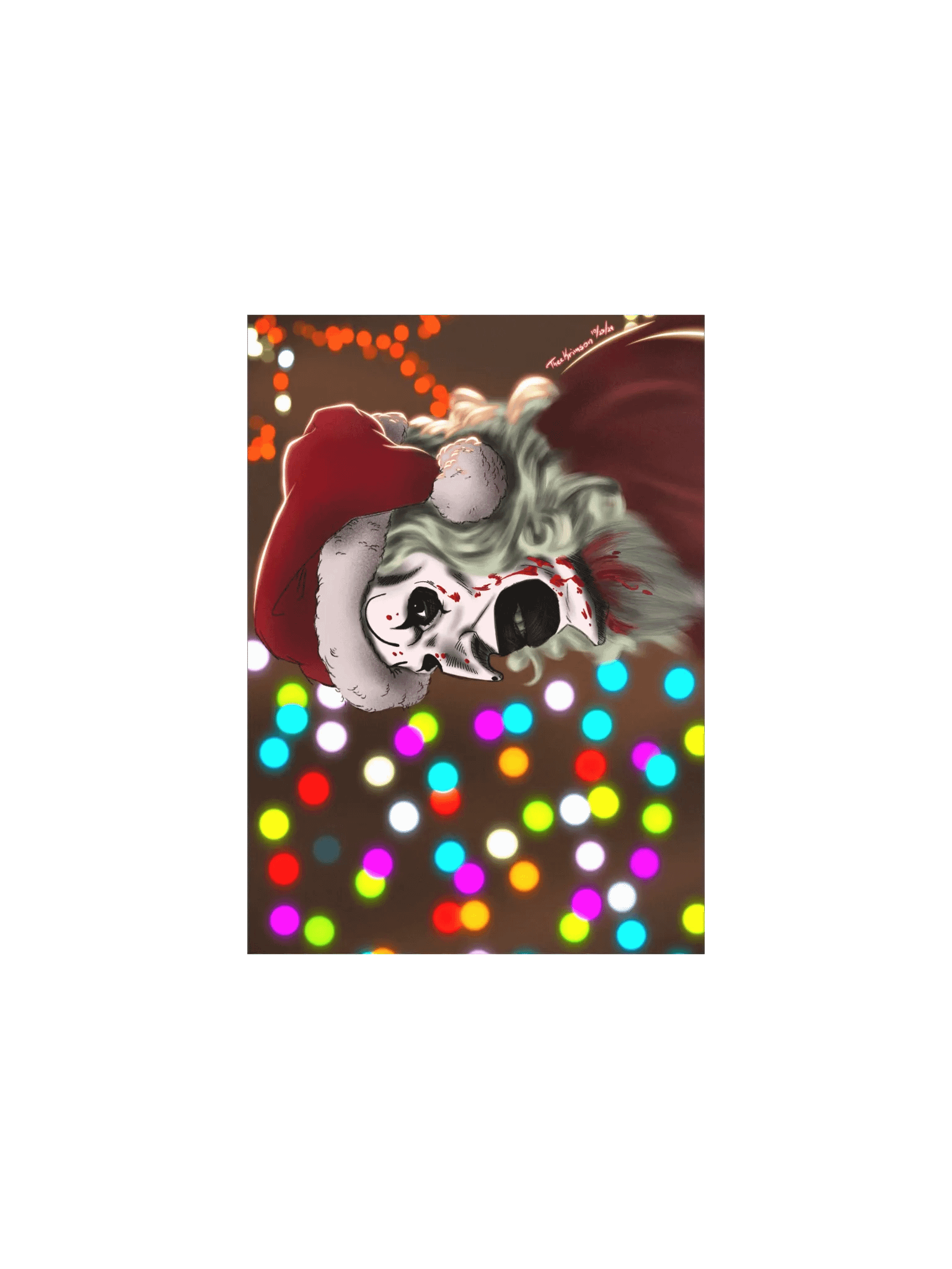 XMas Art the Clown - Signed Matte Poster product image (5)