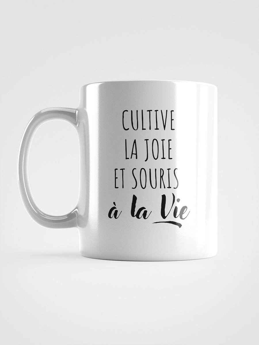 Mug Blanc - Cultive la joie - Cadeau citation positive product image (4)