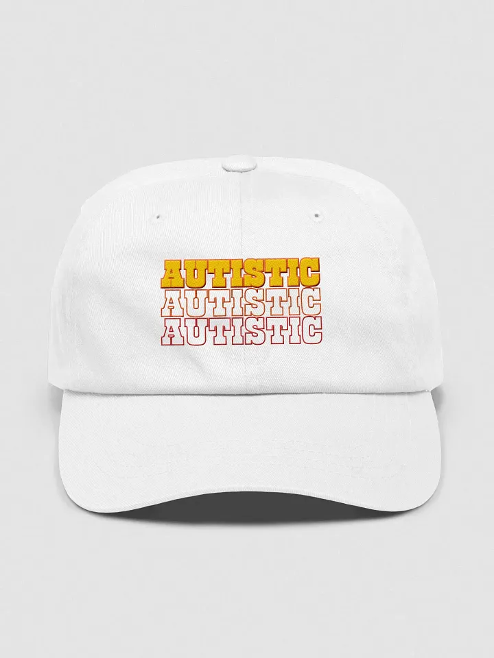AUTISTIC classic dad hat product image (74)