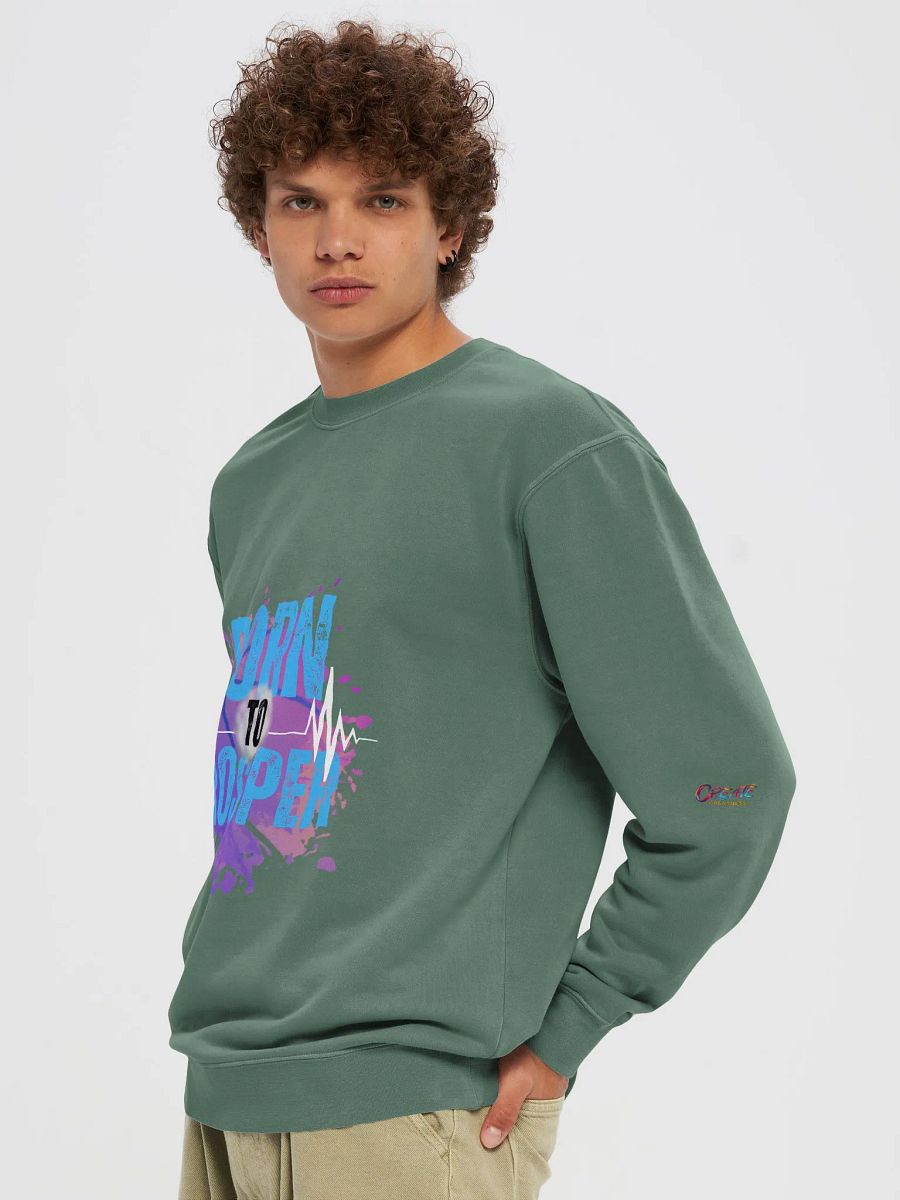 Born to Prosper Unisex Pigment Dyed Sweatshirt product image (78)