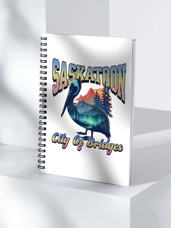 Saskatoon City Of Bridges Pelican Notebook product image (1)