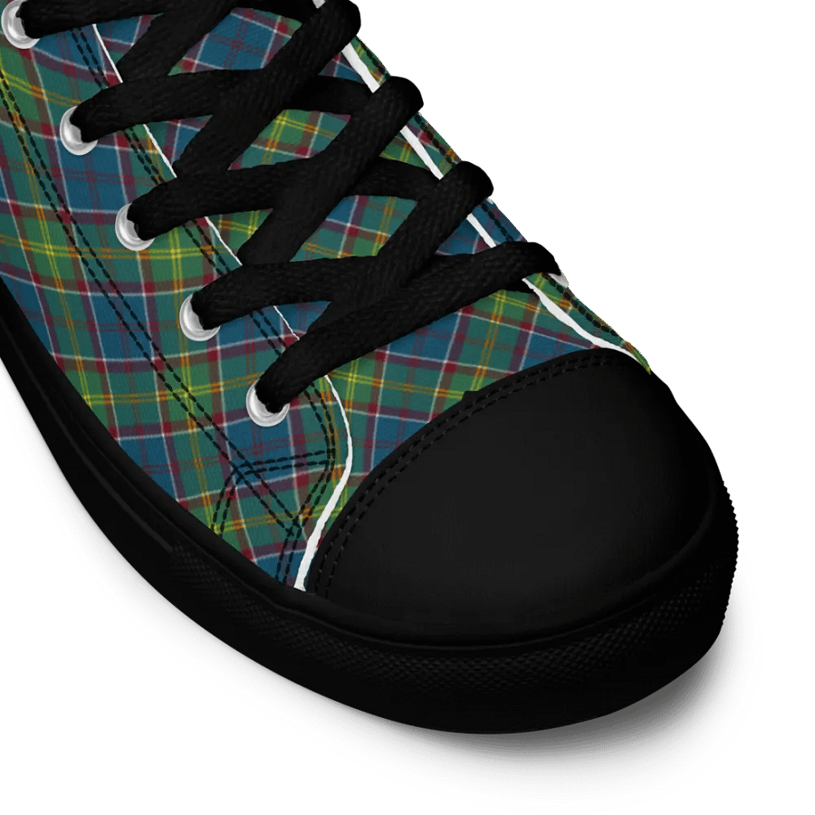 Ayrshire Tartan Men's High Top Shoes product image (11)