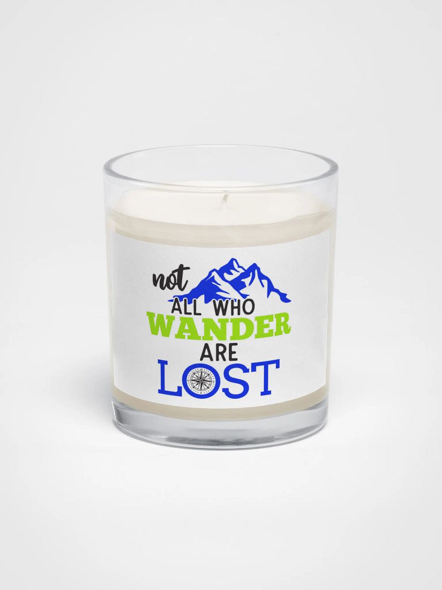 Not All Who Wander Are Lost v2 Soy Wax Candle product image (1)