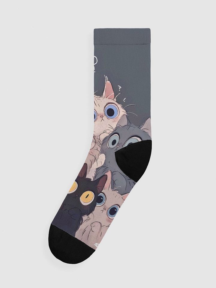 Curious Cats - Crew Socks product image (1)