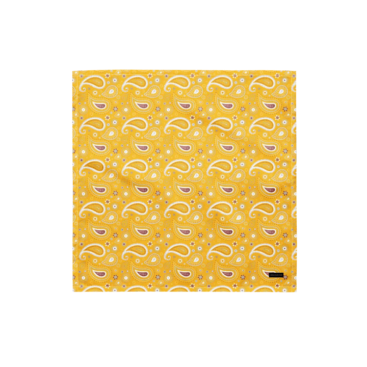 Yellow Paisley Dreams All-Over Print Bandana product image (1)