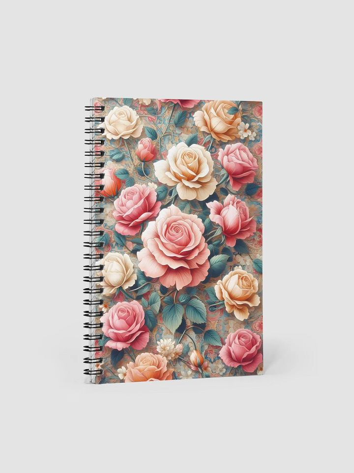 Royal Floral Spiral Notebook product image (1)