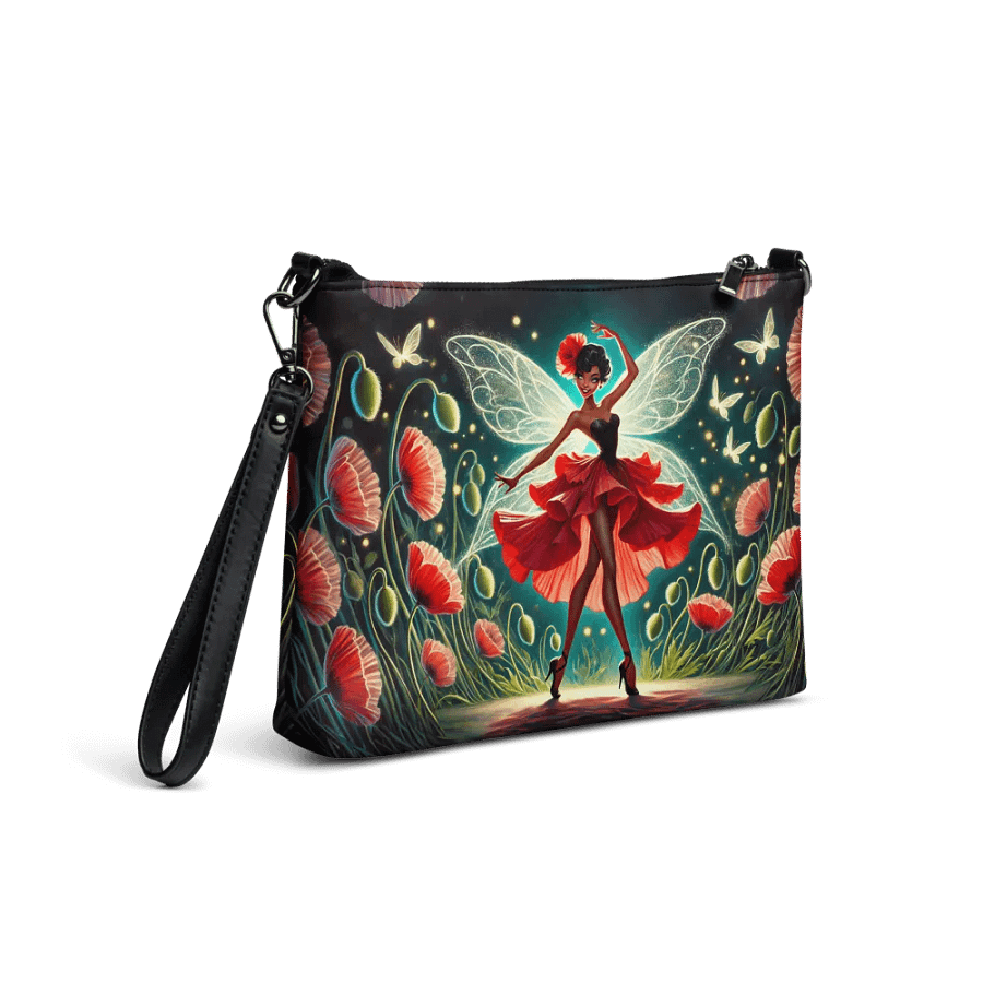 Beautiful Poppy Fairy Crossbody Bag - Fairytale Purse product image (4)