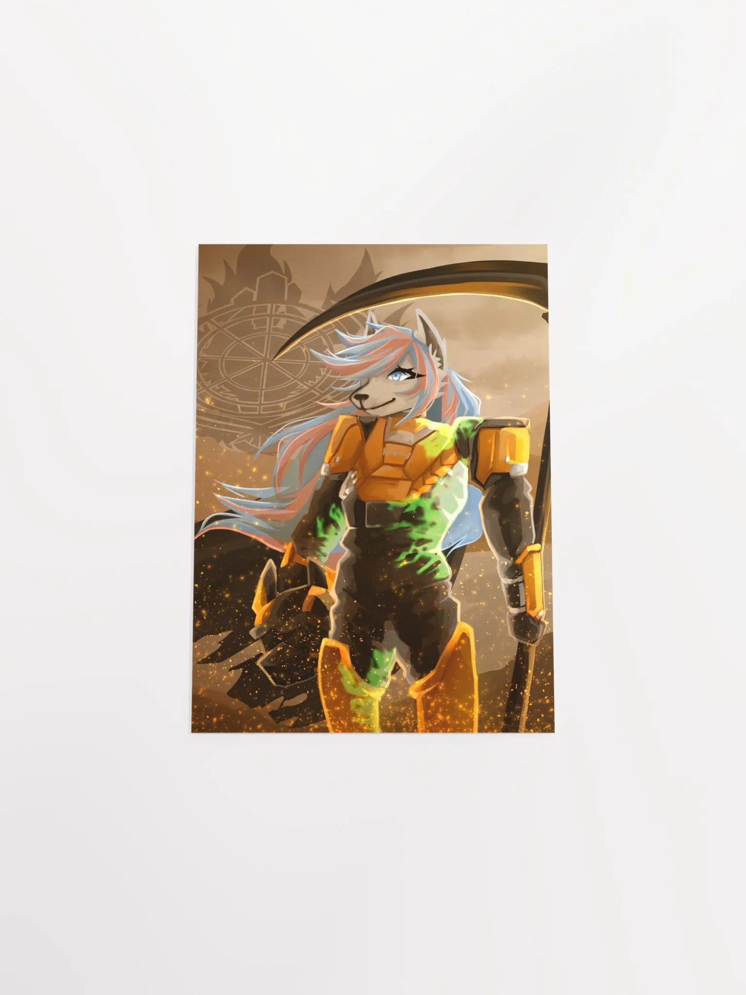 Helldiver Wolfy Poster product image (16)