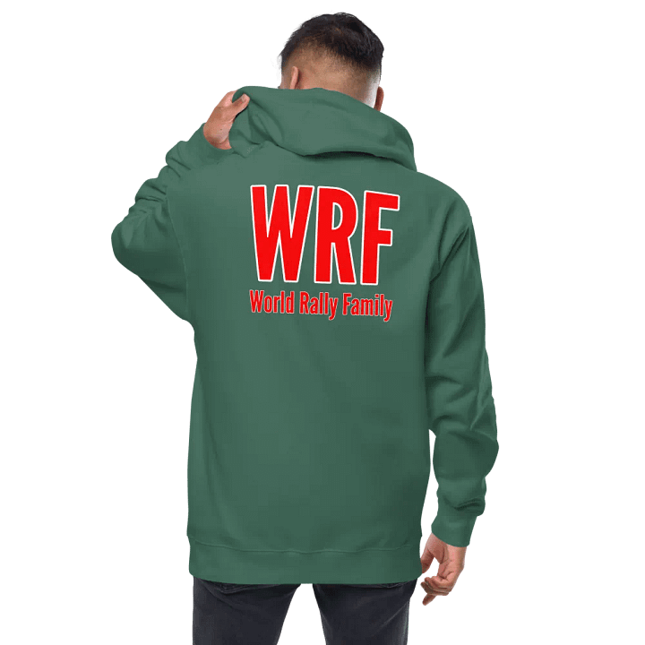 WRF logo full zip hoodie Embroidered front/ Printed Back product image (7)