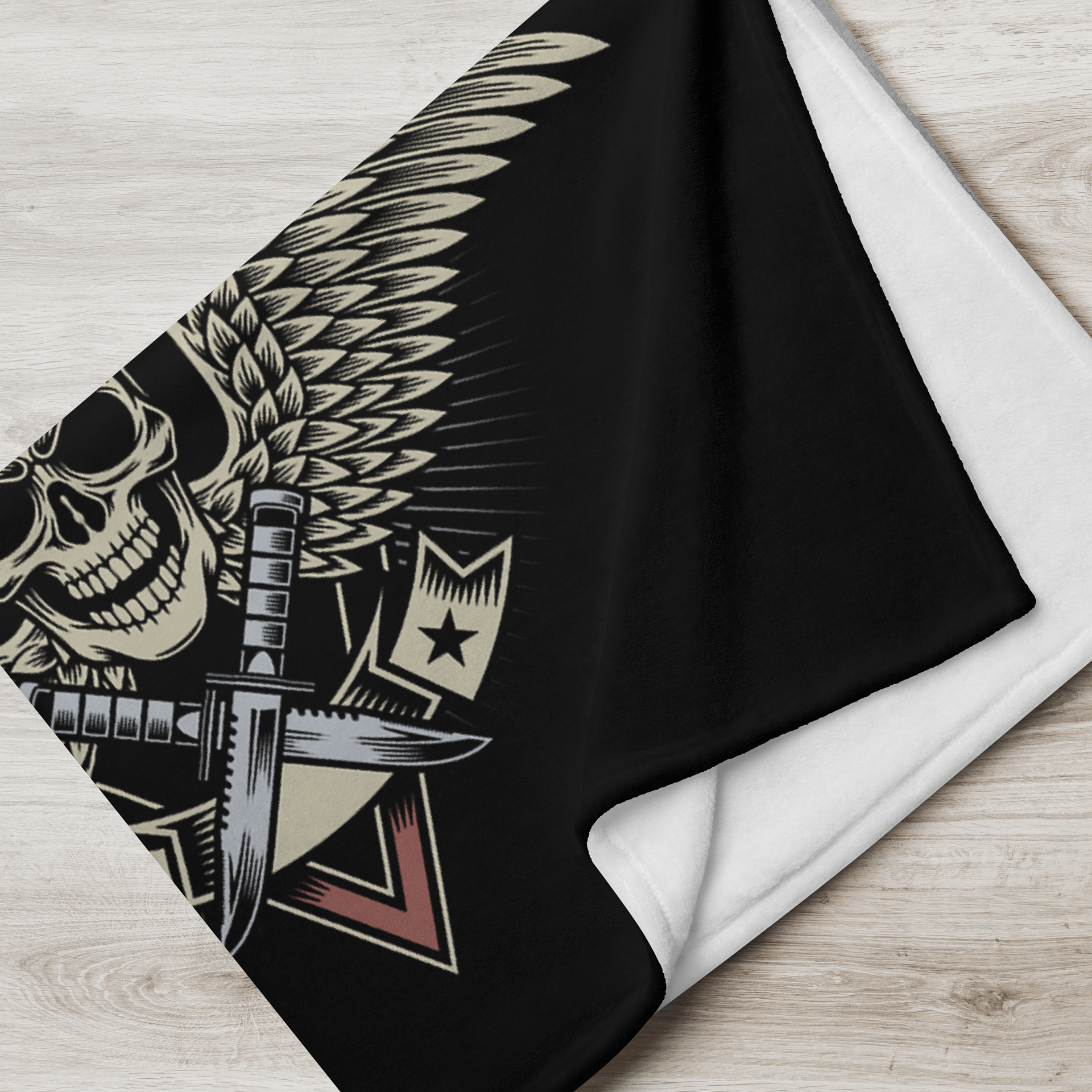 In the Shadows Security Throw Blanket product image (2)