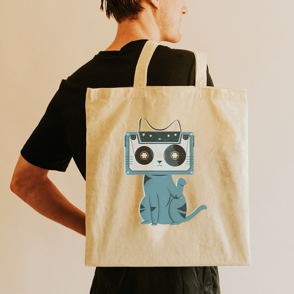 Cassette Tape A Eco-Friendly Tote Bag product image (2)