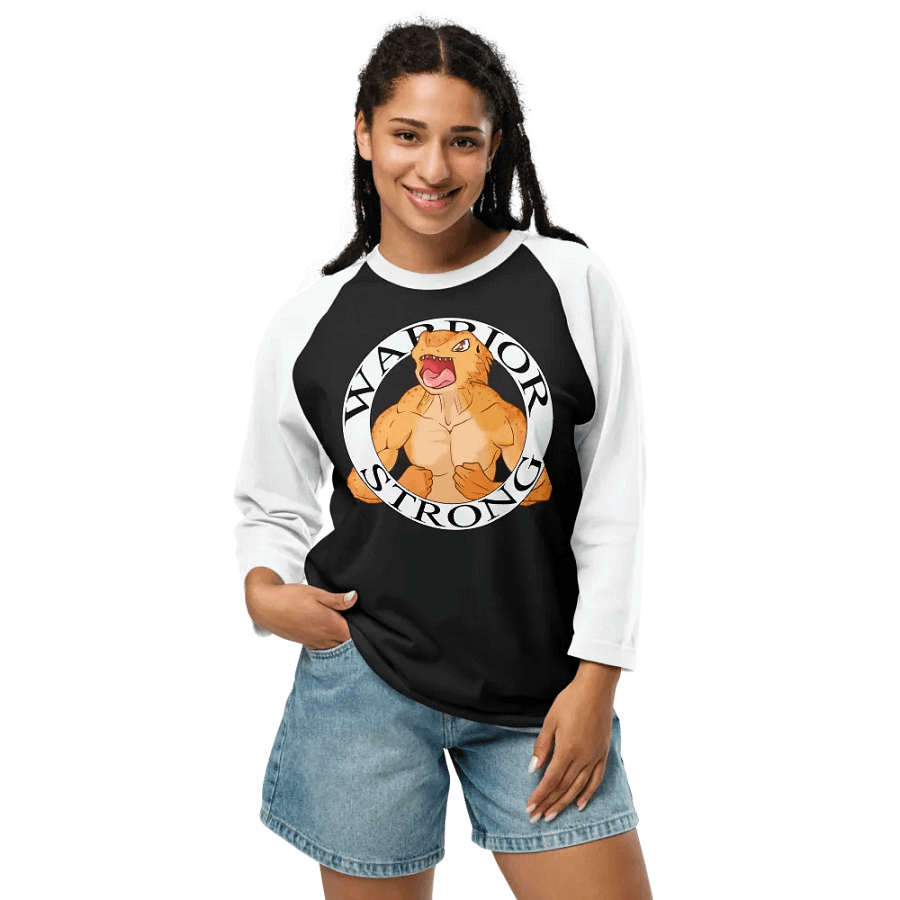 Warrior Strong Baseball Long Sleeve Shirt product image (7)