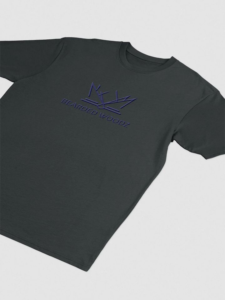 Men's Bearded Woodz T-Shirt (Navy Embroidery) product image (5)