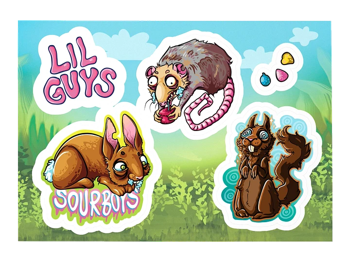 Lil Guys Sticker Sheet product image (1)