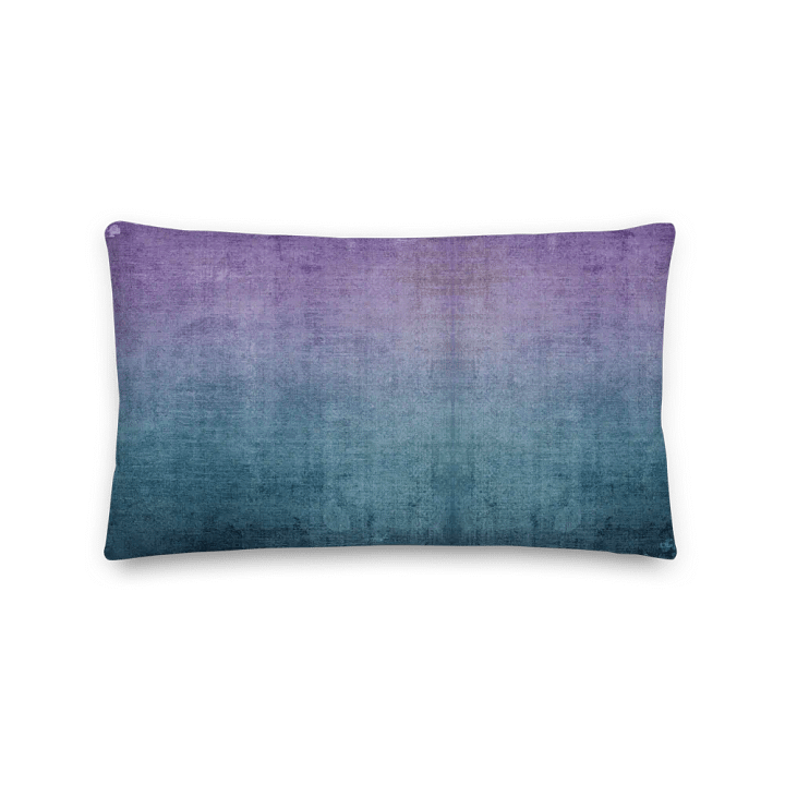 Blue Wildflowers Throw Pillow product image (5)