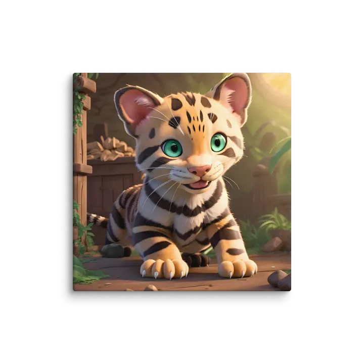 Endangered Species - Mexico - Ocelot Canvas Art product image (1)