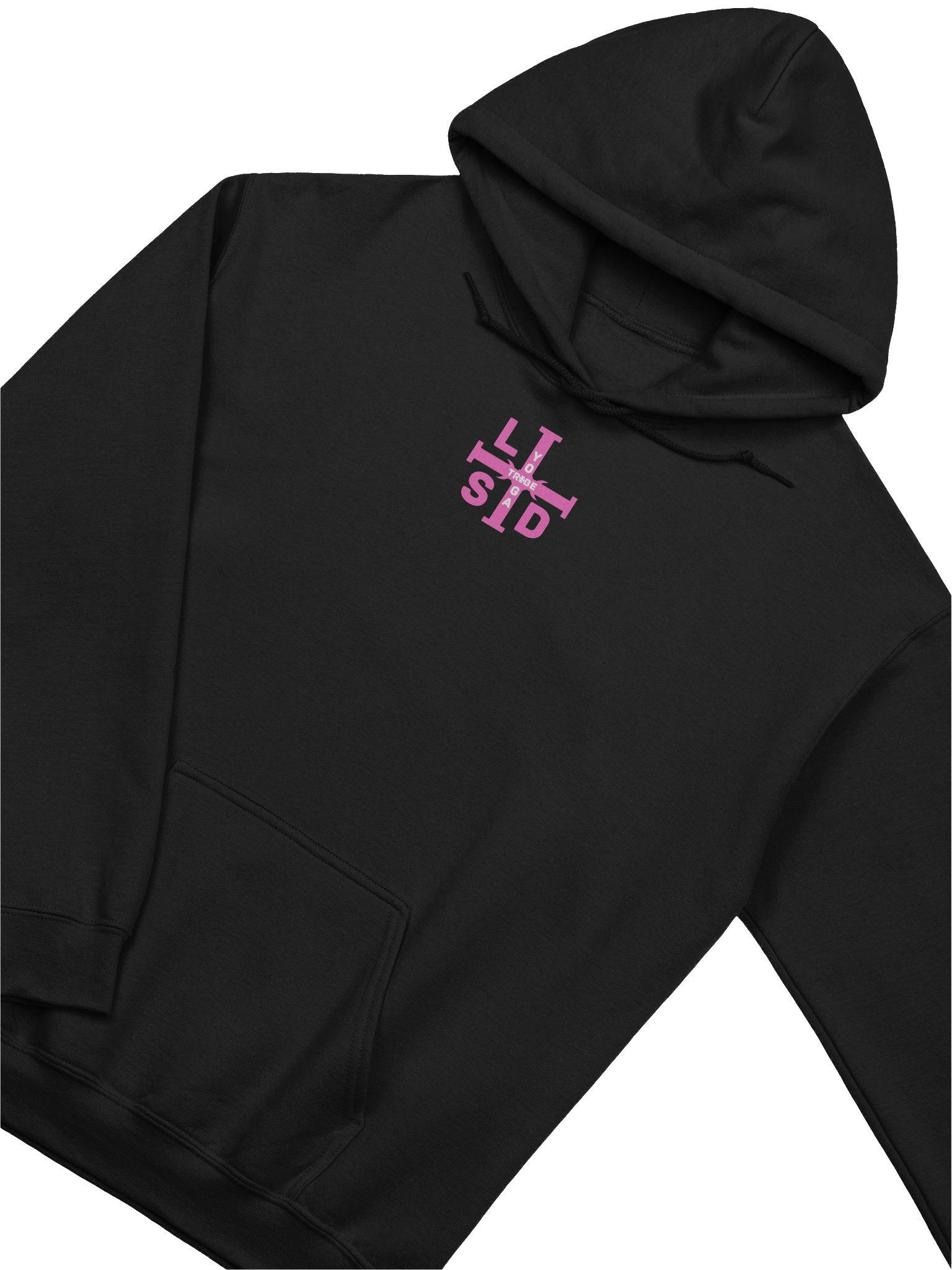 LSD TRIBE "YOGA" Mystic Hoodie + {Pink Emblem} product image (5)