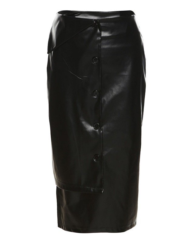 Women's Fashion Design Irregular Hem Single Row product image (5)