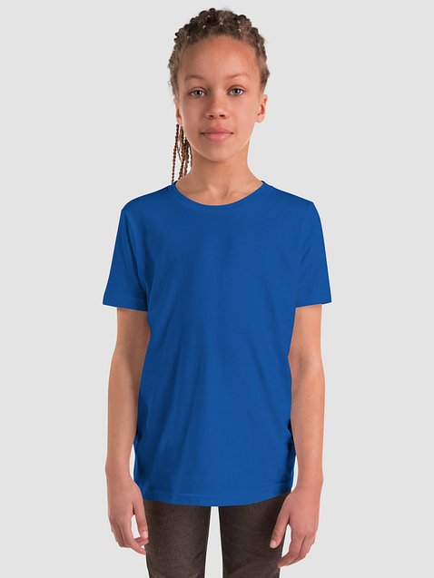 Photo showing Bella+Canvas Youth Short Sleeve T-Shirt