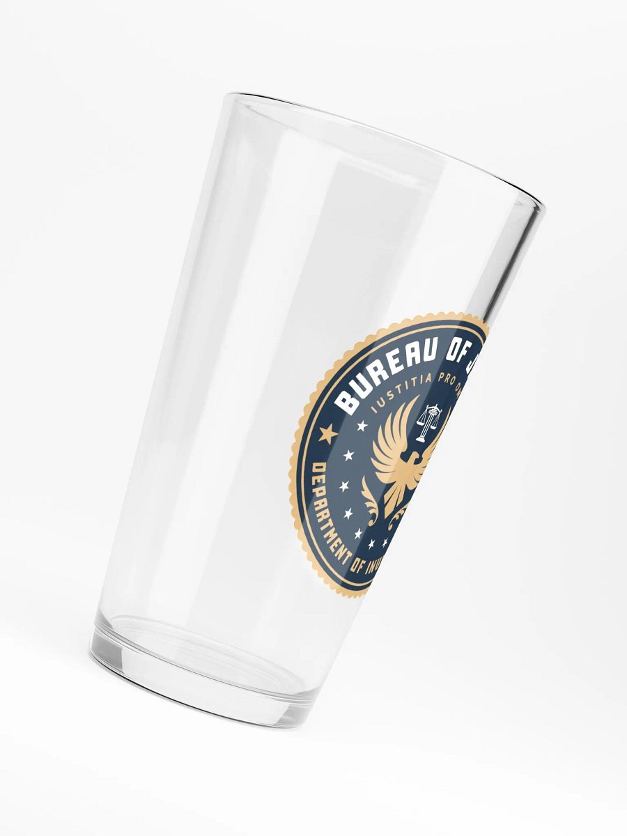Bureau of Justice - Pint Glass product image (6)