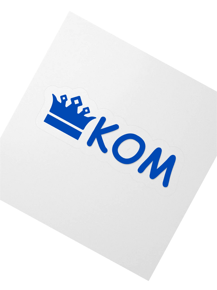 KOM Crown sticker product image (7)