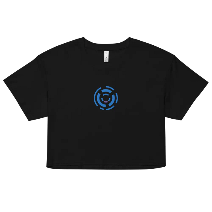 Neplora Glitch Effect Women's Crop Top product image (2)